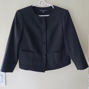 Brooks Brother Classic Black Women's Jacket/blazer Size 8